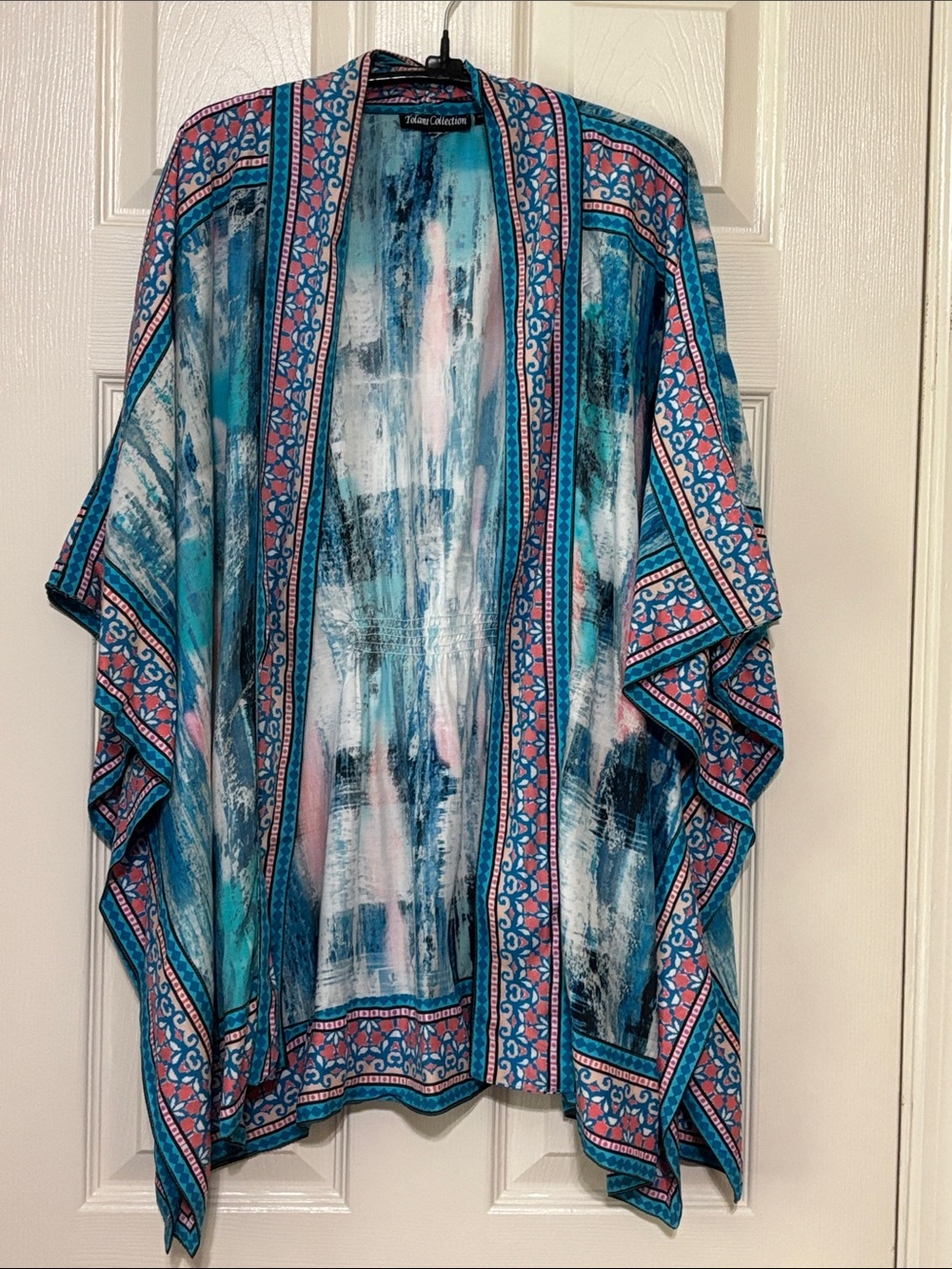 Beachy 80s vibe wrap